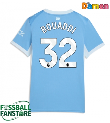 Manchester City Ayyoub Bouaddi #32 Replik Heimtrikot Damen 2026-27 Kurzarm